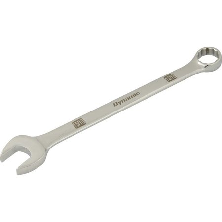 DYNAMIC Tools 15/16" 12 Point Combination Wrench, Mirror Chrome Finish D074030